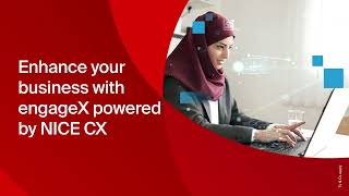Let's elevate your business together with engageX powered by NICE CX