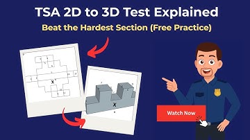 TSA 2D naar 3D-test: oefenvragen, tips en strategie om te slagen (stap-voor-stap handleiding)