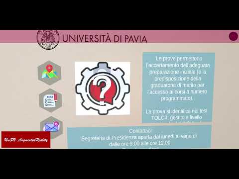 UniPV-AugmentedReality App - Riccardo Petri