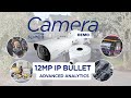 12MP IP Bullet Camera Analytics | Speco Technologies