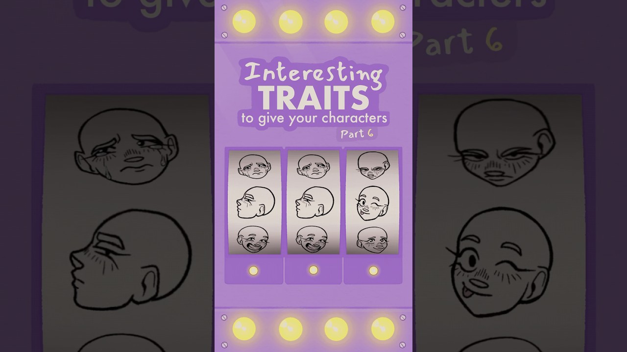 interesting traits to give your characters, part 6 🍧 