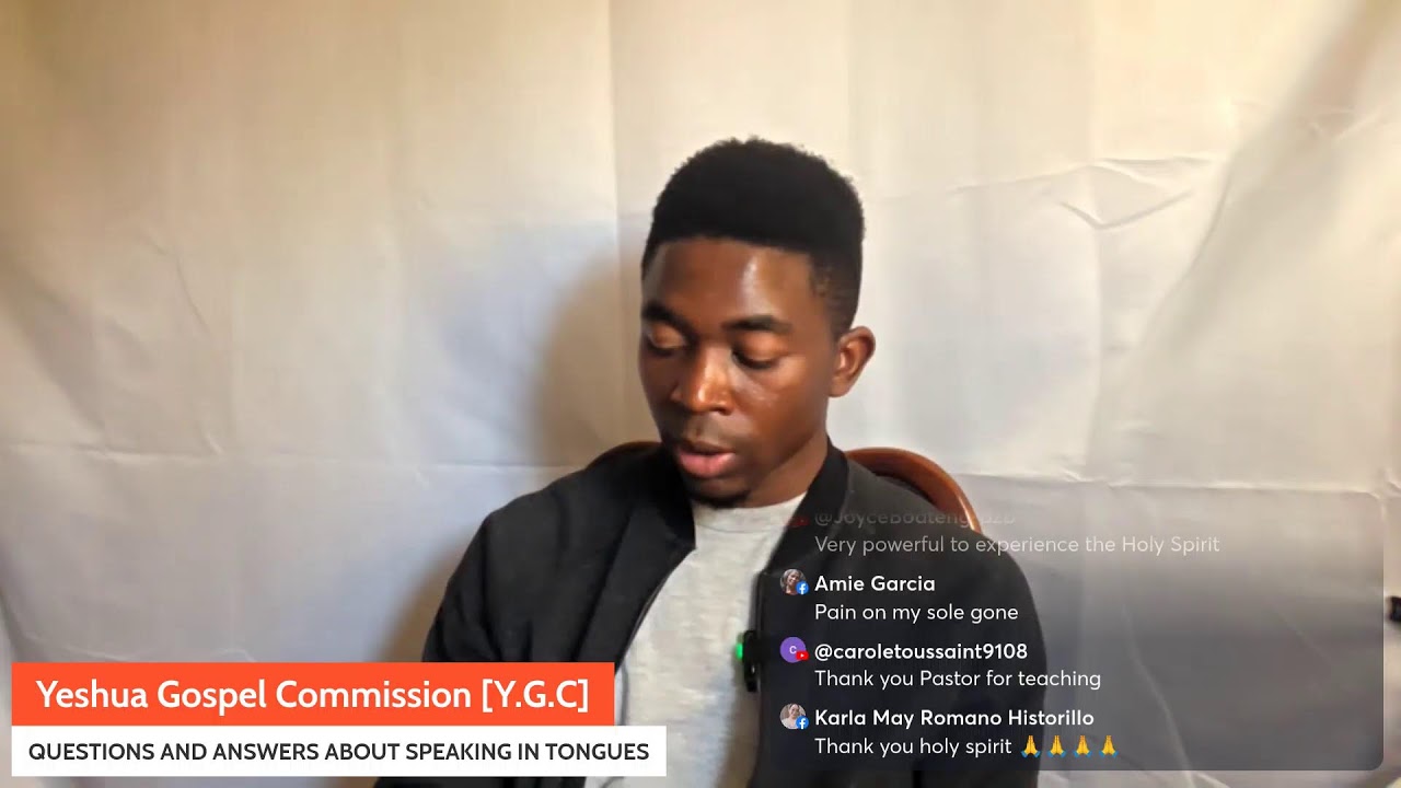 QUESTIONS AND ANSWERS ABOUT SPEAKING IN TONGUES