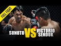 Victorio senduk vs sunoto  one full fight  september 2018