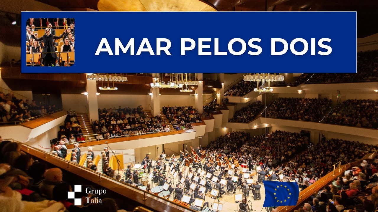 🎤✨ Amar pelos dois · Salvador Sobral | Eurocanción Sinfónica · Grupo Talía