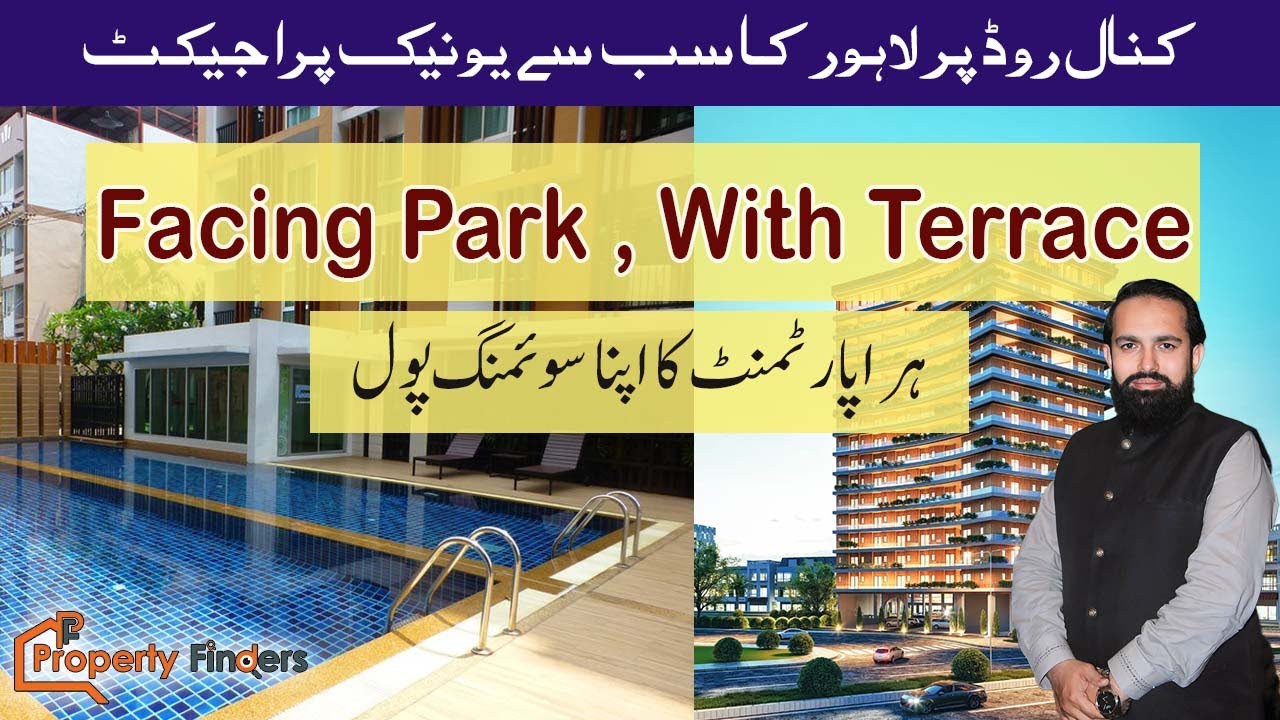 18 Park Residence Separate Swimming Pool in Every Apartment on Canal