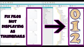 Fix File Explorer Folders Not Displaying As Thumbnails In Hatch Embroidery Software (Solved)