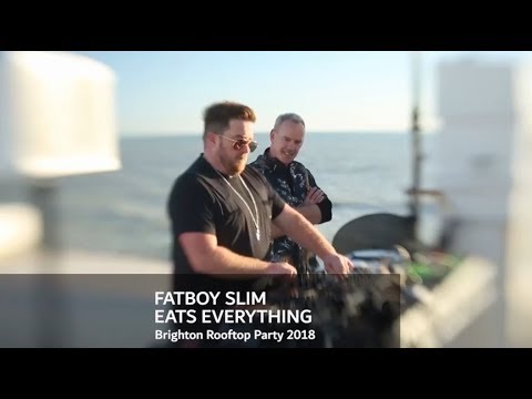 Fatboy Slim b2b Eats Everything - Live @ Brighton Rooftop Party [30.11.2018] (Tech House)