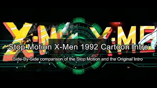 Stop Motion X-Men 1992 Cartoon Intro