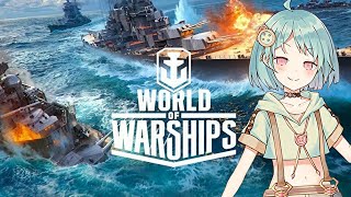 [LIVE] 【World of Warships】超絶リアル海戦ゲーム！【女声】
