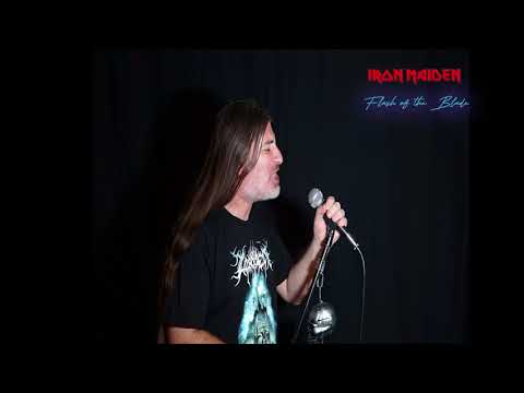 Iron Maiden  " Flash of the Blade " ( vocal cover, Rhapsody of Fire version )