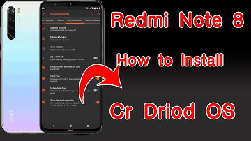 Cr Droid Custom Rom | Redmi Note 8 | how to install ?