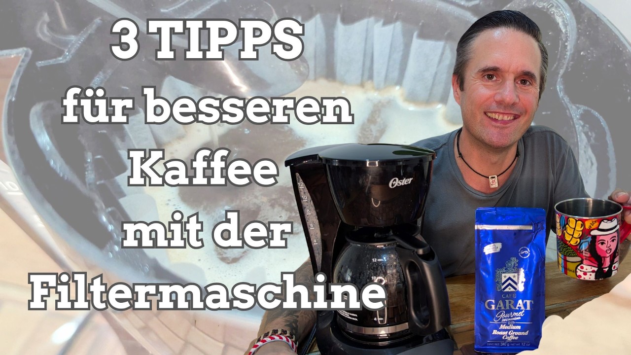 So brühst du leckeren Kaffee mit der Filtermaschine!