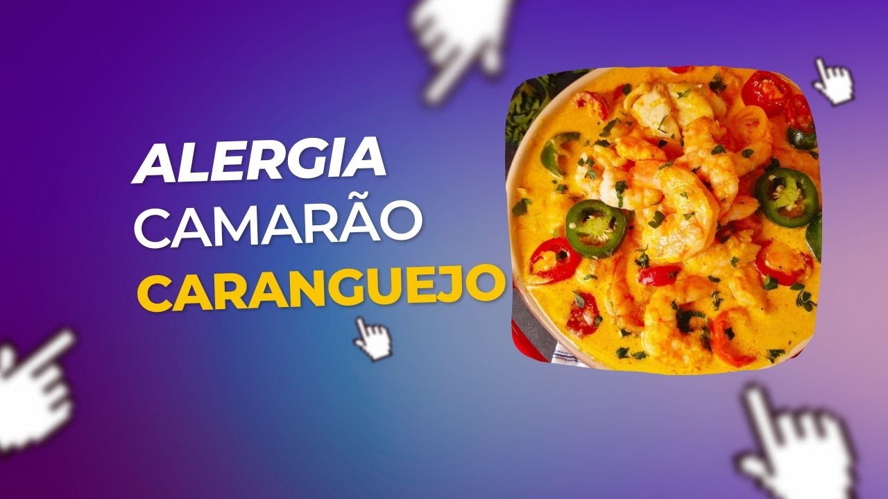 QUEM TEM ALERGIGA A CAMARÃO PODE COMER CARANGUEJO? | Dr. Álef Lamark ...