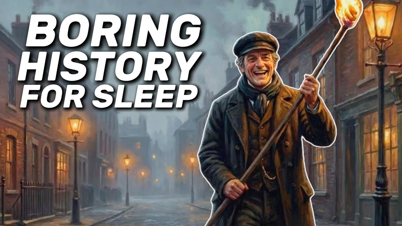 The Surprisingly Boring Night of a Victorian Lamplighter | Boring History for Sleep