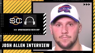 Josh Allen talks Bills' opening night win vs. Rams, Super Bowl expectations | SC with SVP