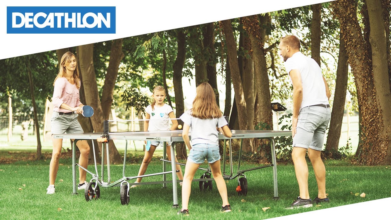 DECATHLON PPT 500 OUTDOOR PONGORI, tavolo da ping pong / ping pong