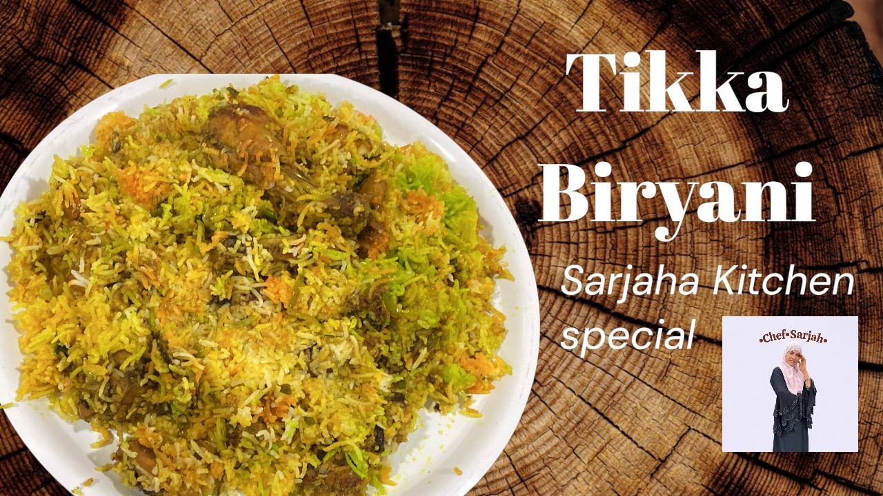 How to make Chicken Tikka Biryani Recipe