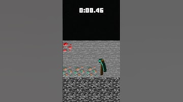 3..sec 🤯🤯🔥 Minecraft blocks challenge || diamond pickaxe || #shorts