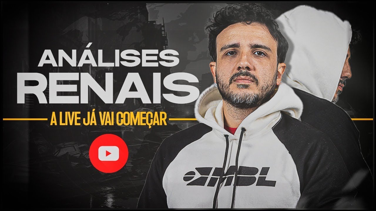 Renan santos traz análises renais cruciais em nova edição de seu quadro de saúde