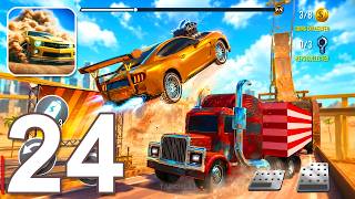 Stunt Car Extreme - Gameplay Walkthrough Part 24 - Level 153-160 Stunt Car Race (Android, iOS) Profile