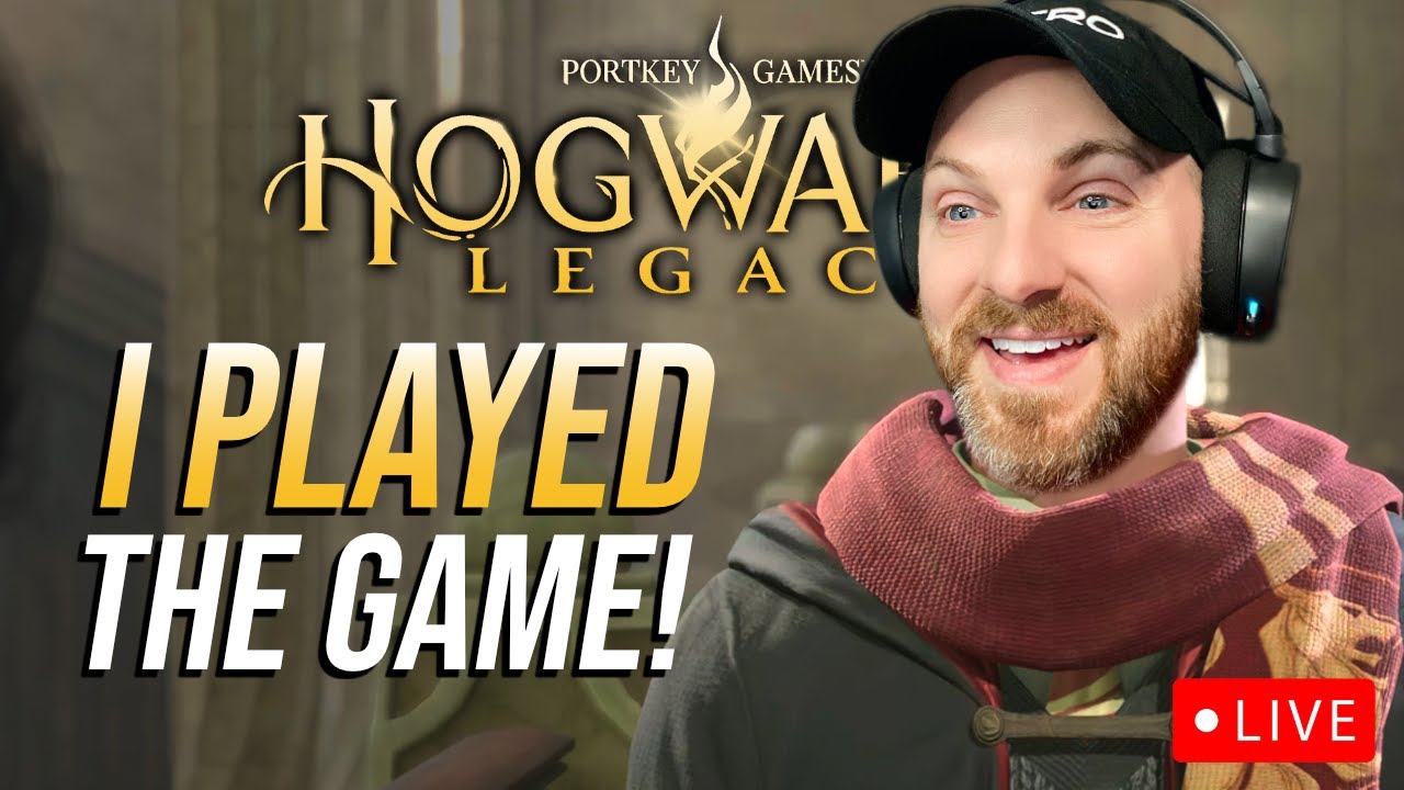 (LIVE) AMA About My Time PLAYING Hogwarts Legacy PLUS New Footage!