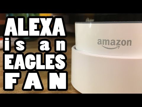 Amazon Alexa is rooting for the Philadelphia Eagles in the Super Bowl against the Patriots