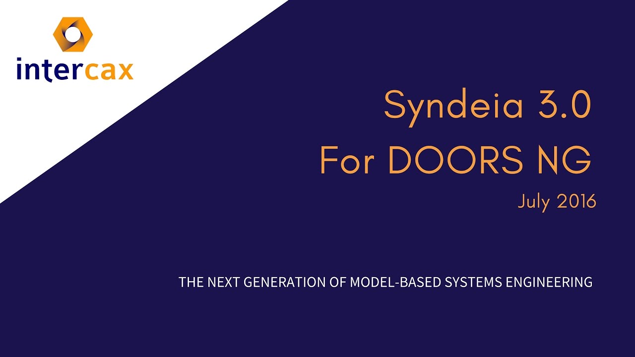 Syndeia with DOORS NG