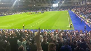 Chelsea fans in full voice away at Brighton as they secure European Football 15/05/24