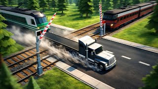 🚦 Railroad Crossing Mania – Ultimate Train Simulator | Train Games School | Gameplay #07 screenshot 4