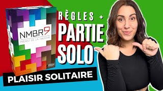 RÈGLES + PARTIE SOLO NMBR9 - Z-MAN GAMES Games | Mes plaisirs solitaires screenshot 4
