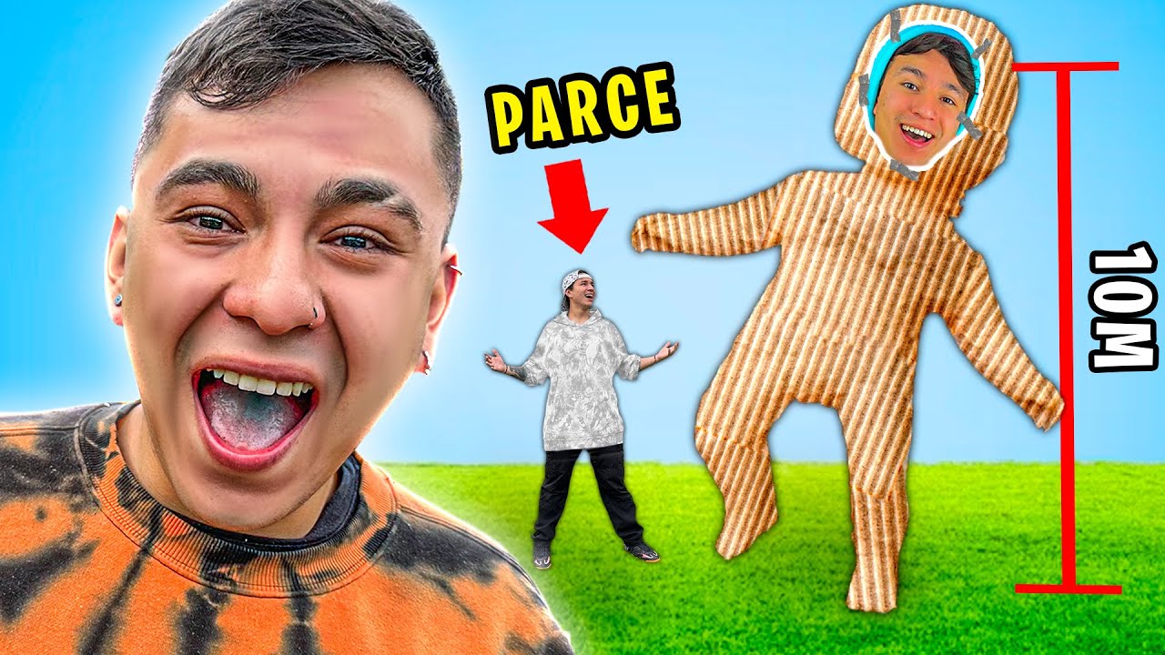 ¡SORPENDÍ a mi MEJOR AMIGO con un MUÑECO GIGANTE de CARTÓN de ÉL!