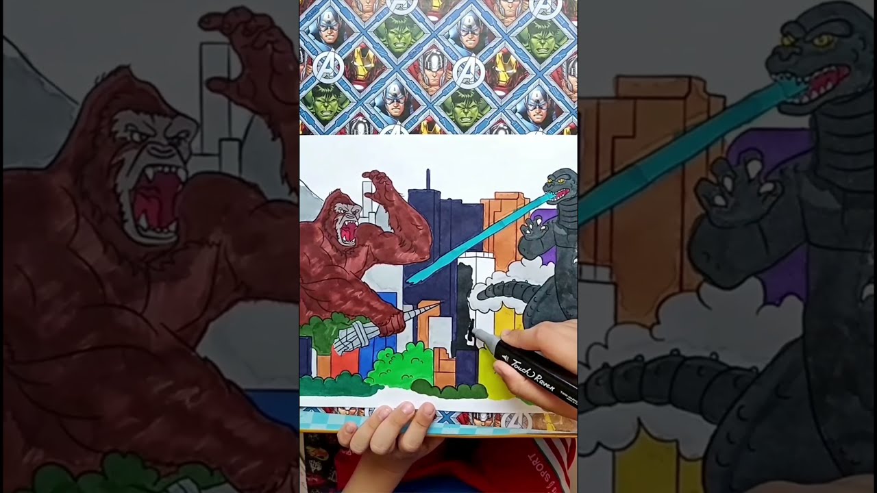 Годзилла против Конга! 