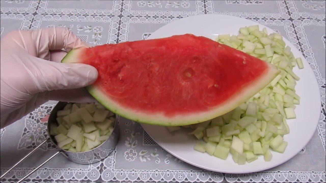 طريقة عمل مربى البطيخ (مربى الرقي)  أكلات عراقية