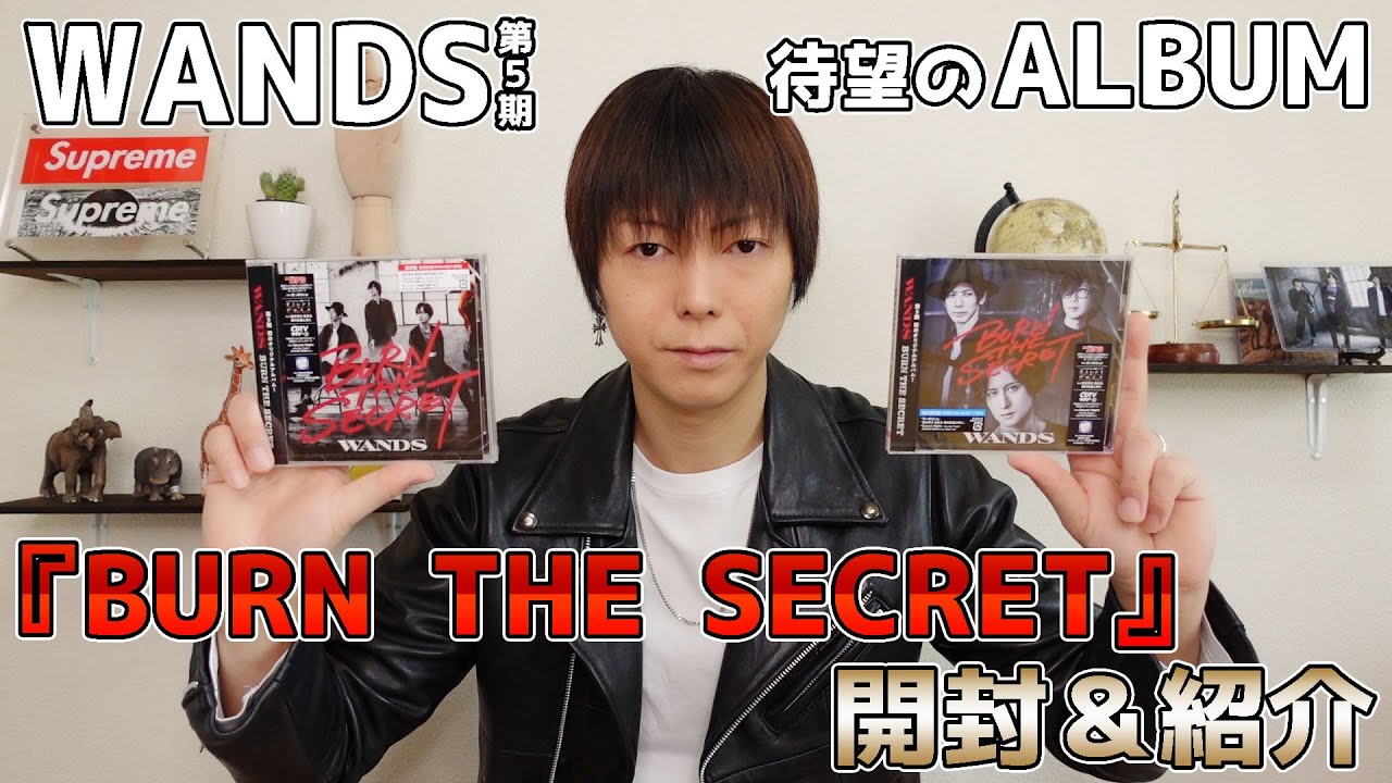 WANDS' 5th lineup album, the long-awaited 'BURN THE SECRET