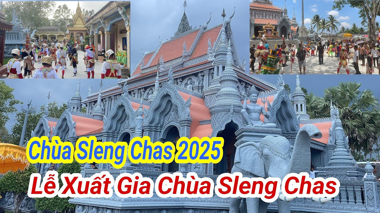 Lễ Xuất Gia Chùa Sleng Chas 2025 II Thiện cóc Vlog