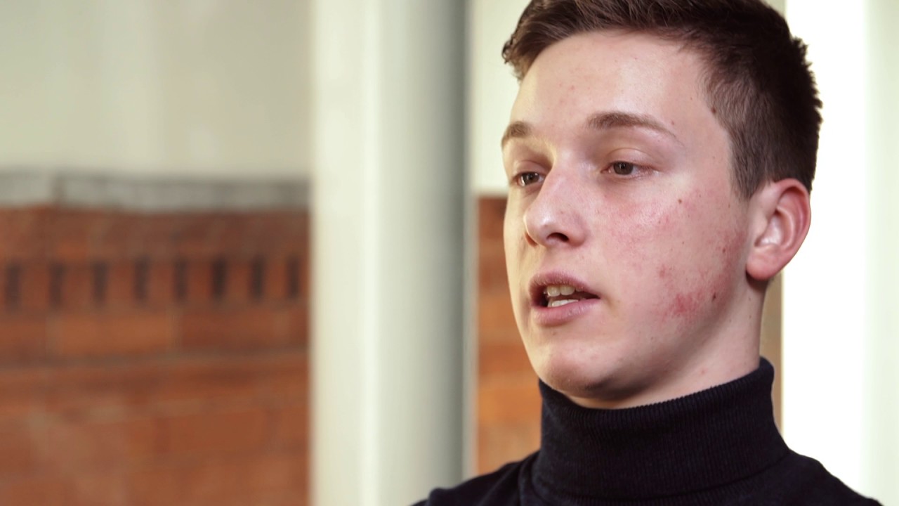 Why study at Royal Holloway? James, Modern Languages and Management