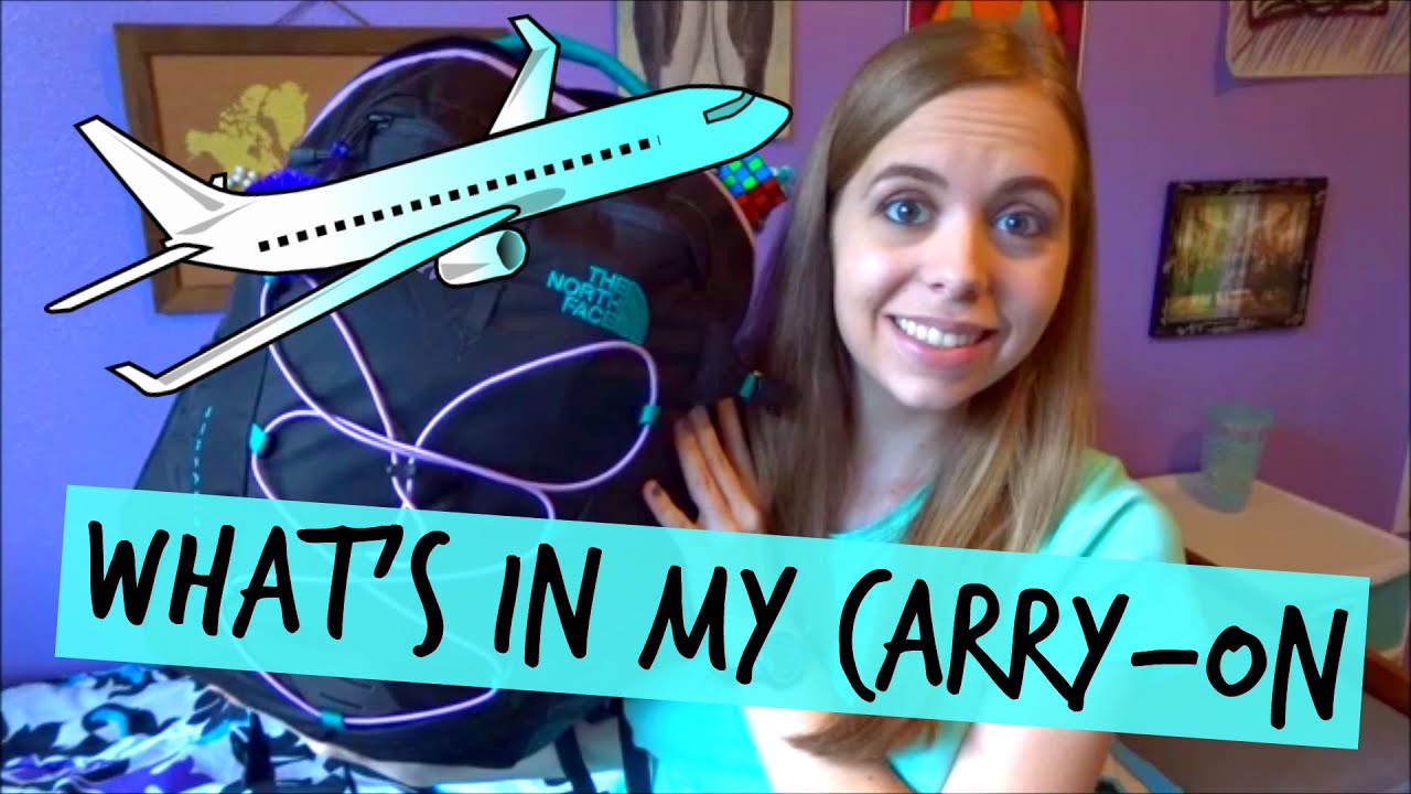 What I Pack in my Travel Carry On Backpack // Travel Essentials YouTube