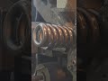 Watching the Industrial Process of Manufacturing Heavy Duty Metal Coil Springs