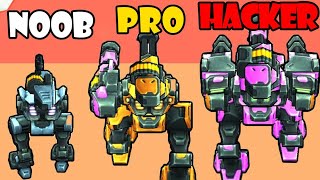 NOOB vs PRO vs HACKER  Mach Runner 3D Part 2 | Gameplay Satisfying Games (Android,iOS)