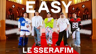 【踊ってみた】おじさんだってLE SSERAFIM (르세라핌) の'EASY'を踊りたい | DANCE COVER | Male | From Japan