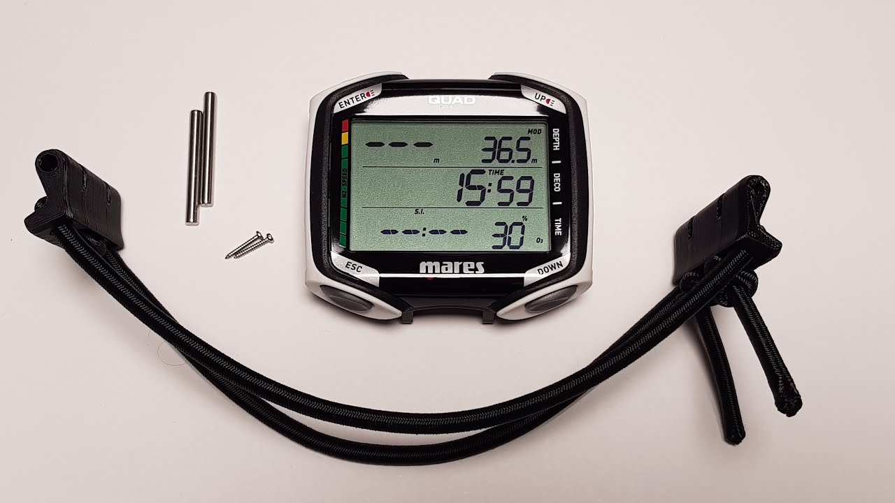 Mares Quad bungee mount adapter