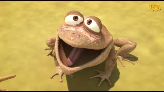 Laughing Frog Leon The Lion