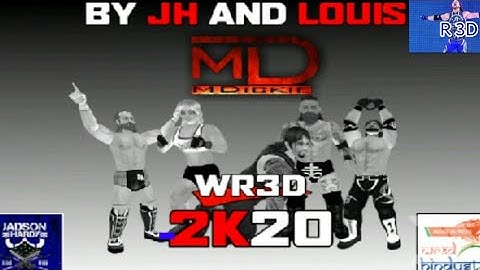 Wr3d 2k20 mod by louis and jadson magement edition (WR 3D)