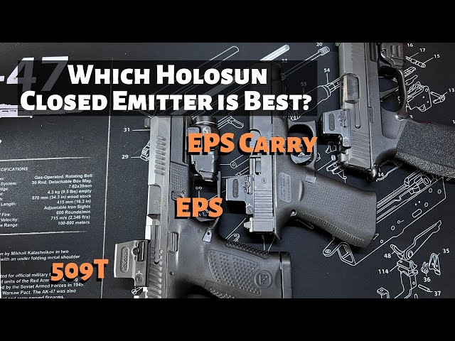 Holosun EPS vs EPS Carry Size Comparison - Photos + Video – Freedom Gorilla