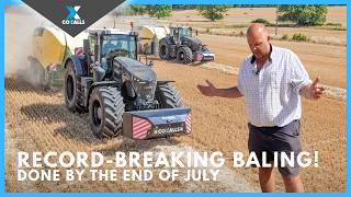 Record-Breaking Season! | Baling Done By The End July