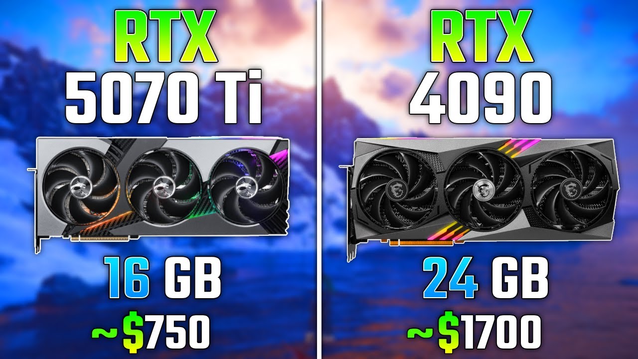 RTX 5070 Ti vs RTX 4090 | Test in 7 Games - YouTube