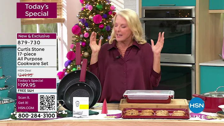 Curtis Stone 17piece AllPurpose Cookware Set