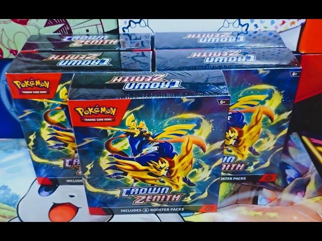 zenith crown booster box Pokemon TCG: Elite Trainer : Toys & Games and an all 36 Pokemon Crown Zenith Booster