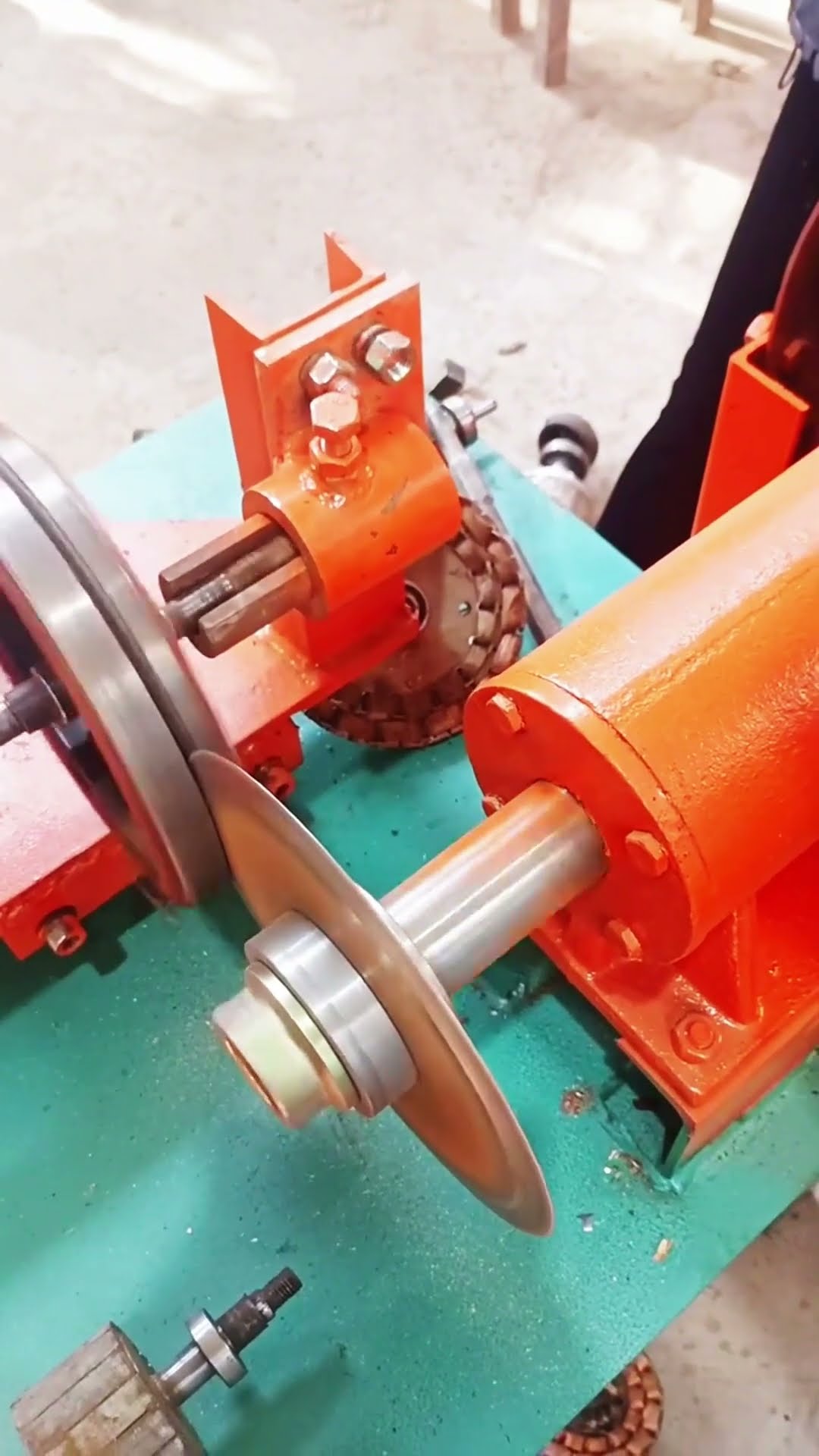 Wheel rotor recovery process- Good tools and machinery make work easy
