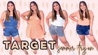 TARGET SUMMER TRY-ON 2021 || MIDSIZE FASHION, CURVY GIRL FASHION